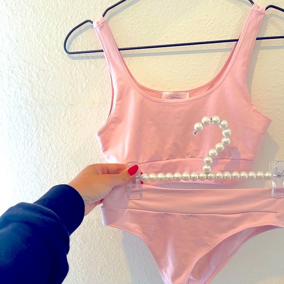 Laina Rauma baby pink High Jump Kini Set Bikini S - Picture 7 of 8
